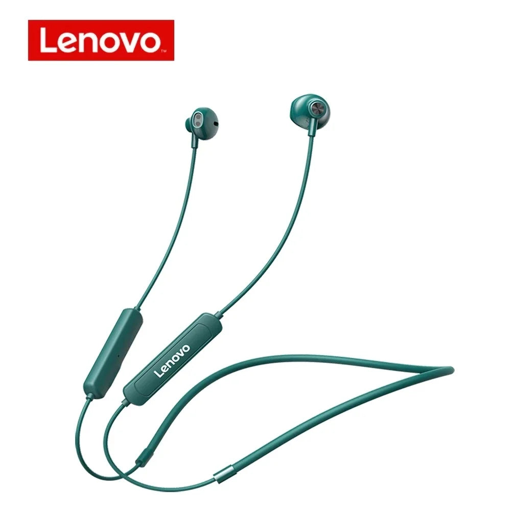 Nouveaux écouteurs sans fil Lenovo SH1, puce Bluetooth 5.0, qualité sonore HIFI, étanche IPX5, casque de sport, écouteurs magnétiques à tour de cou