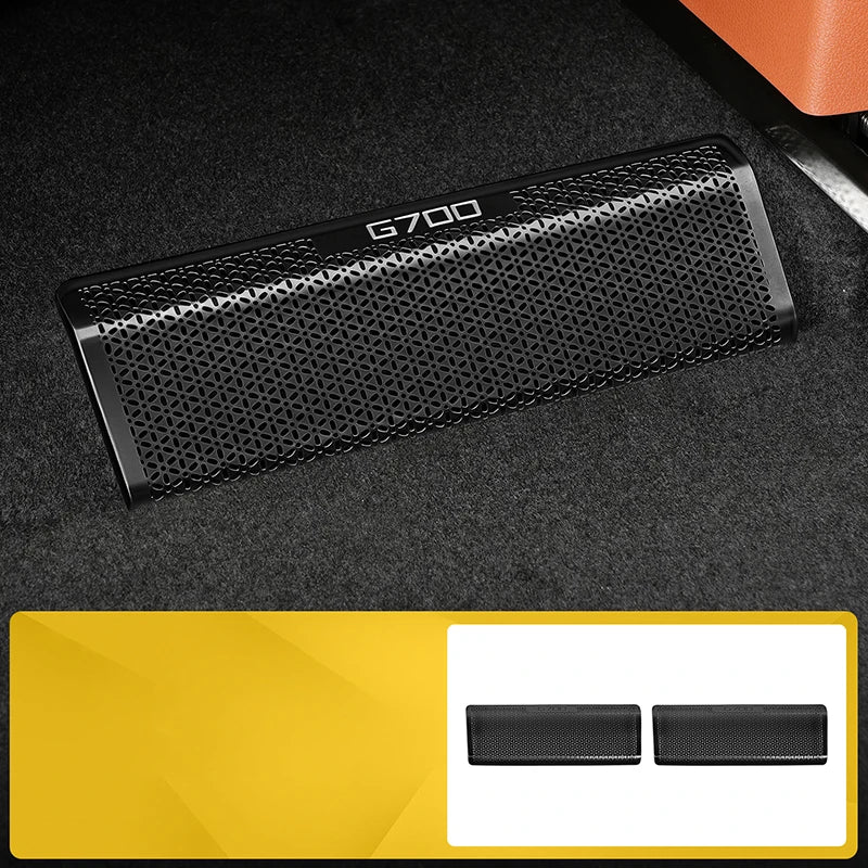 Pour Jetour G700 2025 2026 Cache de protection de sortie d'air sous le siège, accessoires de grille anti-obstruction de ventilation de climatisation