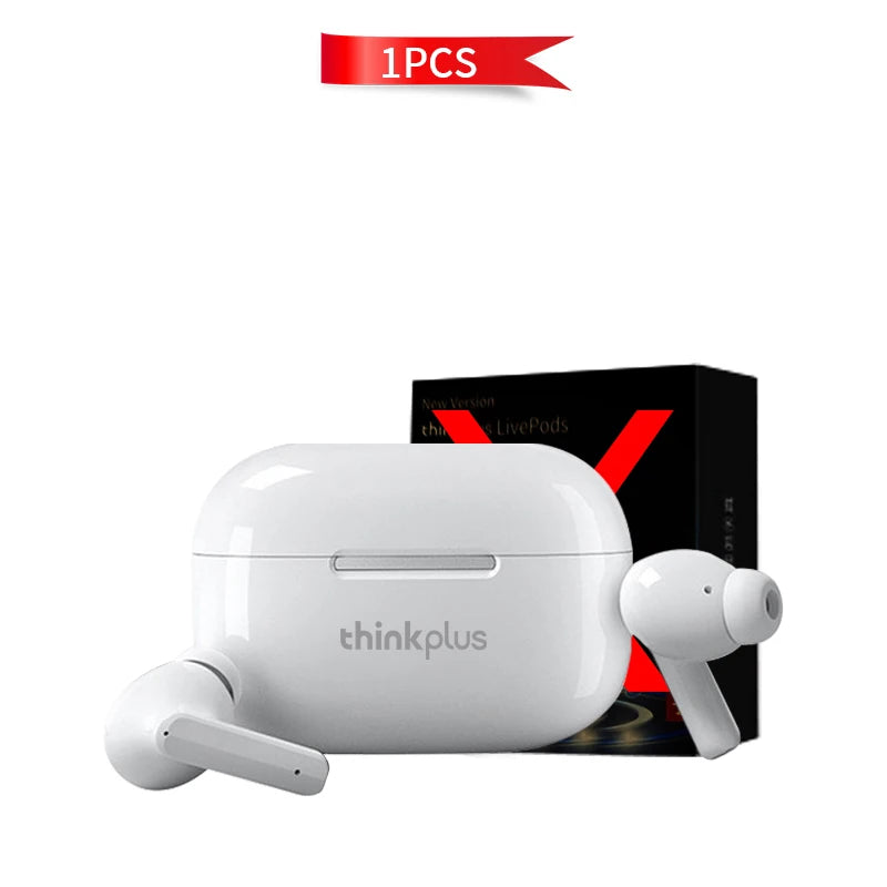 Casque Bluetooth Thinkplus TWS original Écouteurs étanches Intra-auriculaires Écouteurs stéréo HD Casque sans fil Bluetooth avec micro