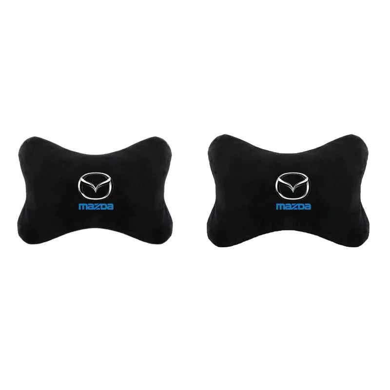 Coussinets de Protection d'Épaule pour Ceinture de Sécurité de Voiture Oreiller de Nuque pour Appuie-Tête Pour Mazda 2 3 5 6 8 CX5 CX-5 CX-7 CX-9 MX-5 ATENZA Axela