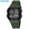 SYNOKE Montres Digitales Militaires Hommes Sports Lumineuses Chronographe Étanche Montres-Bracelets Électroniques Hommes Relogio Masculino