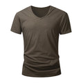 T-shirt homme 100% Coton Été Manches Courtes Hauts Tee Noir Blanc Vêtements Homme Doux Haute Qualité T-shirt Homme Décontracté