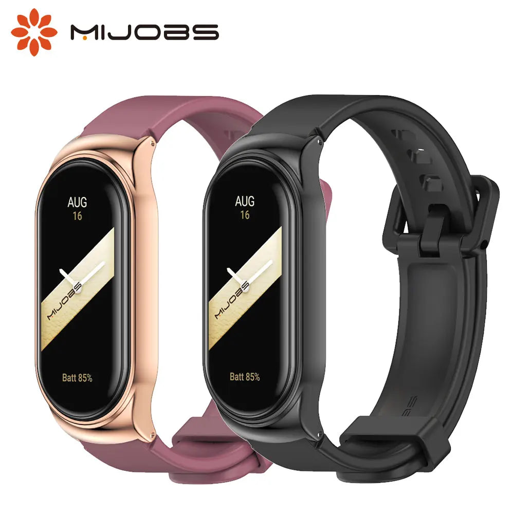 حزام لسوار شاومي مي باند 10 9 8 7 6 5 العالمي الذكي، سوار للمعصم NFC Miband 9 Band ملحقات