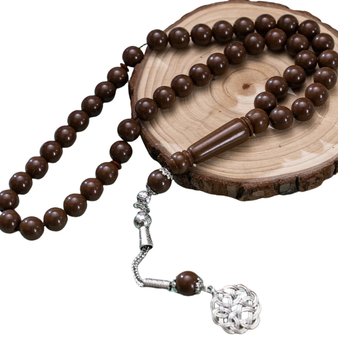 High-Quality Handmade Prayer Beads - 5 Classic Colors for Prayer & Meditation & Tasbih