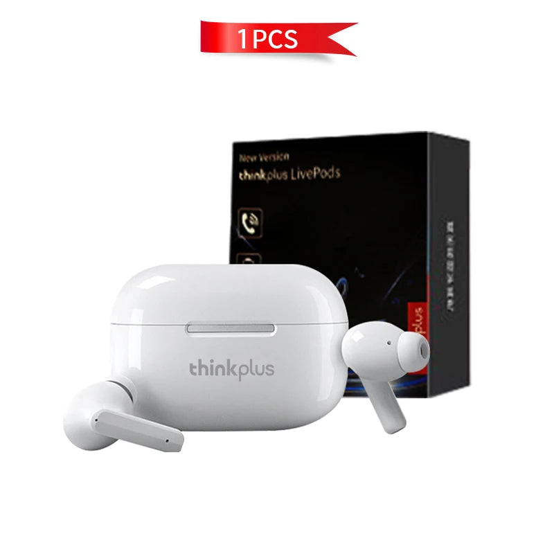 Casque Bluetooth Thinkplus TWS original Écouteurs étanches Intra-auriculaires Écouteurs stéréo HD Casque sans fil Bluetooth avec micro