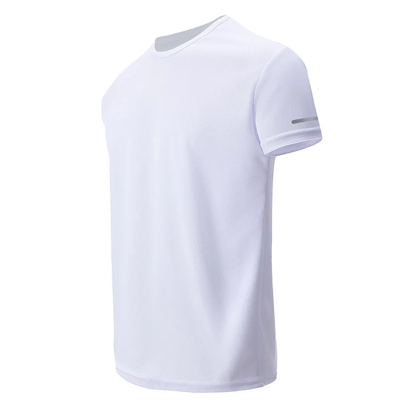 Lot de 2/4/6 t-shirts à manches courtes et col rond pour homme, couleur unie, avec poignets imprimés, style décontracté et sportif pour jeunes