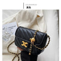 Sacs à main Tendance Explosions Fée Verte Losange Petite Chaîne Parfumée Sac à Bandoulière Style Niche Haute Qualité Sac à Main Joker