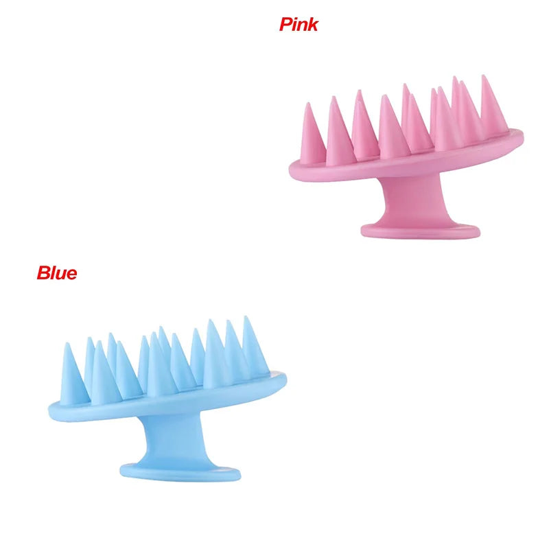 1-3 Pièces Silicone Shampooing Cuir Chevelu Masseur Cheveux Peigne De Massage Shampoing Brosse De Massage Bain Brosse De Douche Cuir Chevelu Masseur Cheveux Outil De Peigne