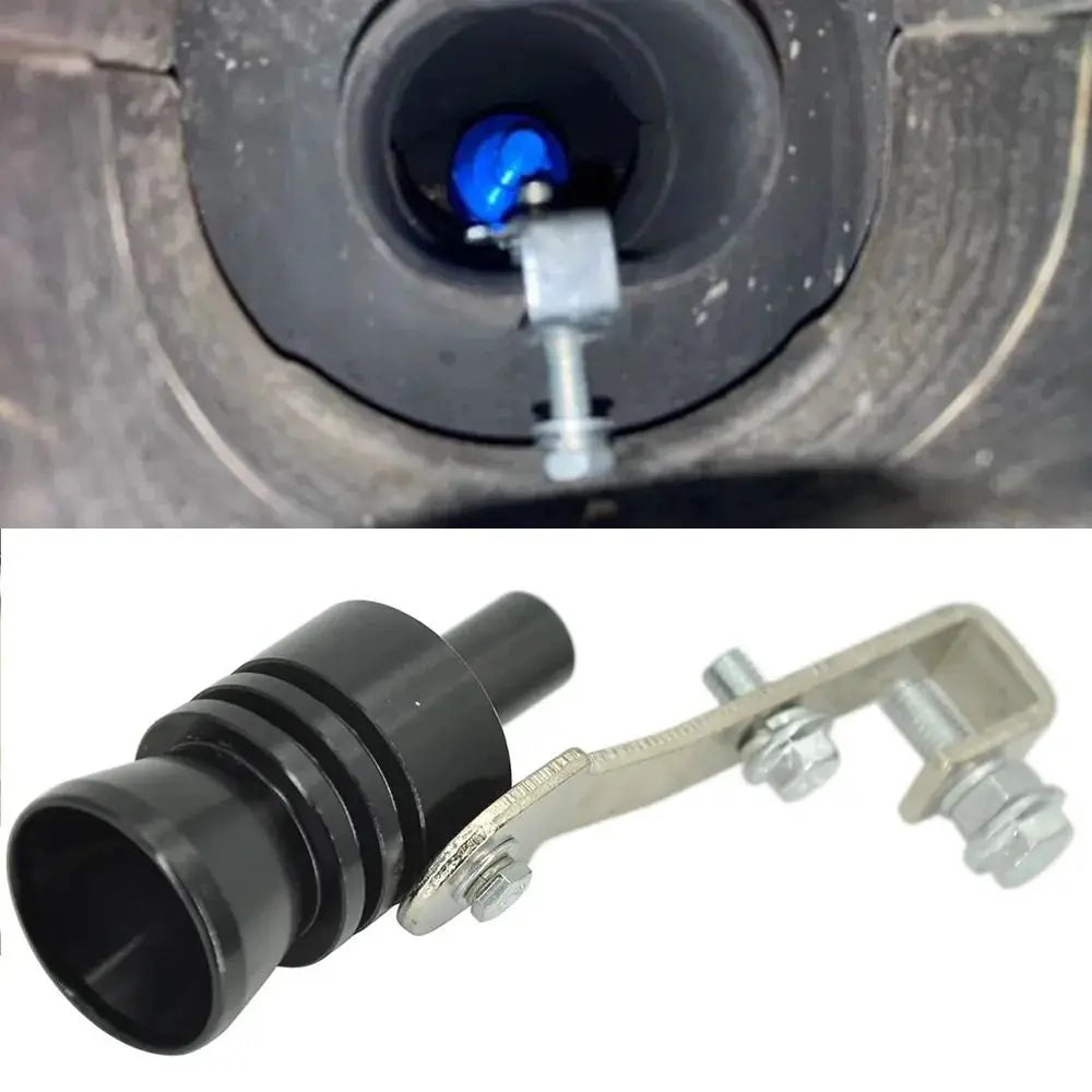 1 pièce accessoires de voiture sifflet Turbo son de véhicule remonter universel simulateur de son S/M/L/XL silencieux de tuyau d'échappement dispositif de voiture