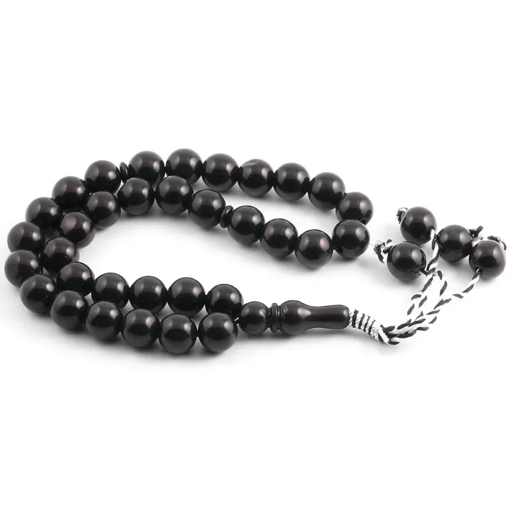 Yoga Bracelet 10 Styles Semi Precious Stone Prayer 14mm Round Rosary Bracelet Meditation Bracelet Muslim Ramadan Boho Jewelry