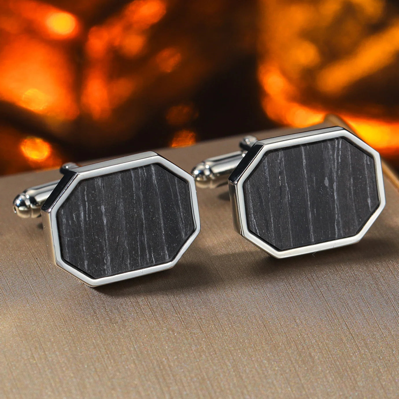 Nouveaux Boutons de Manchette Pour Hommes Carrés Ronds Chemise d'Affaires Boutons de Manchette Cadeaux pour Invités de Mariage Meilleur Cadeau pour Mari Bijoux