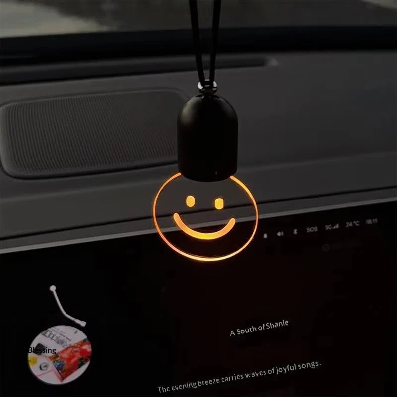 Ornement de voiture à suspendre, éclairage d'ambiance intérieur, petite ampoule rétro LED, 2 modes d'éclairage, pour longs trajets, usage quotidien, accessoire de décoration automobile
