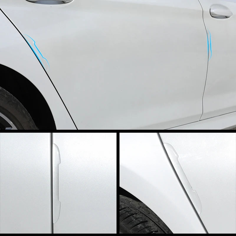 Autocollants de barre de protection anti-collision transparente pour portière de voiture pour accessoires MG ZS 2023 Toyota Rav4 Dacia Sandero style de voiture