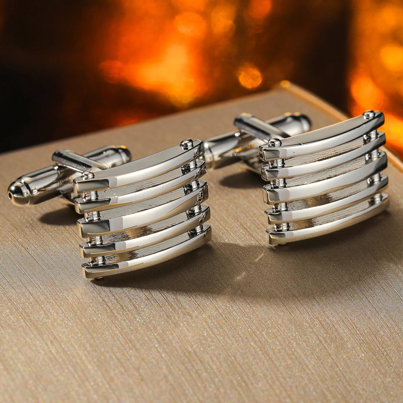 Nouveaux Boutons de Manchette Pour Hommes Carrés Ronds Chemise d'Affaires Boutons de Manchette Cadeaux pour Invités de Mariage Meilleur Cadeau pour Mari Bijoux