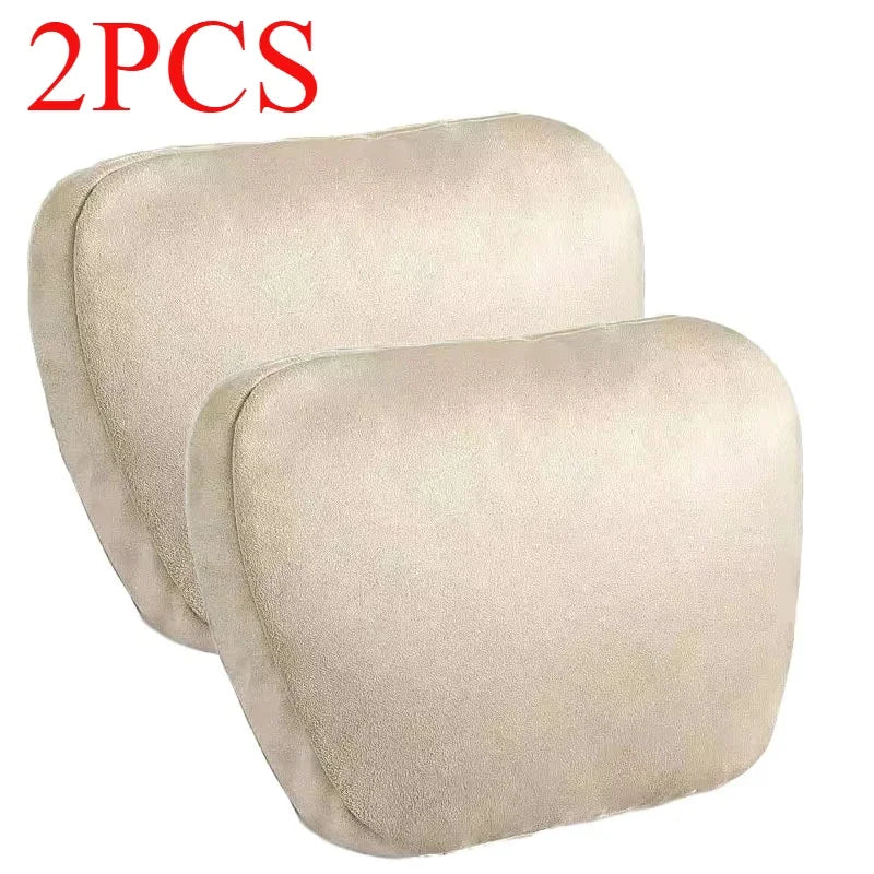 2 coussins d'appui-tête de voiture / Coussin de soutien cervical de siège style Maybach Classe S, doux, universel, réglable, haute qualité