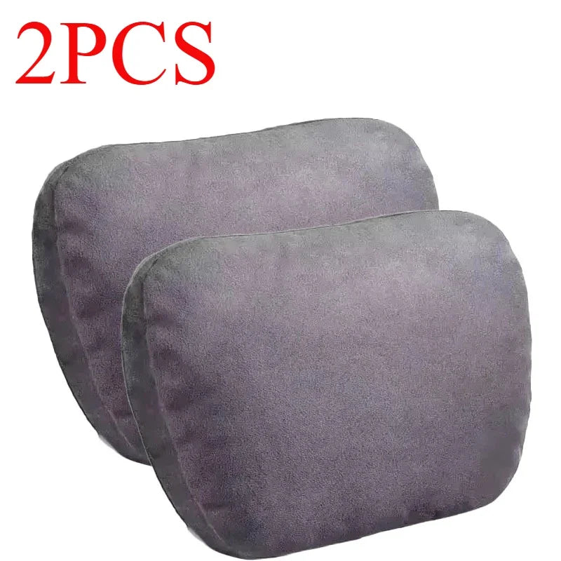 2 coussins d'appui-tête de voiture / Coussin de soutien cervical de siège style Maybach Classe S, doux, universel, réglable, haute qualité