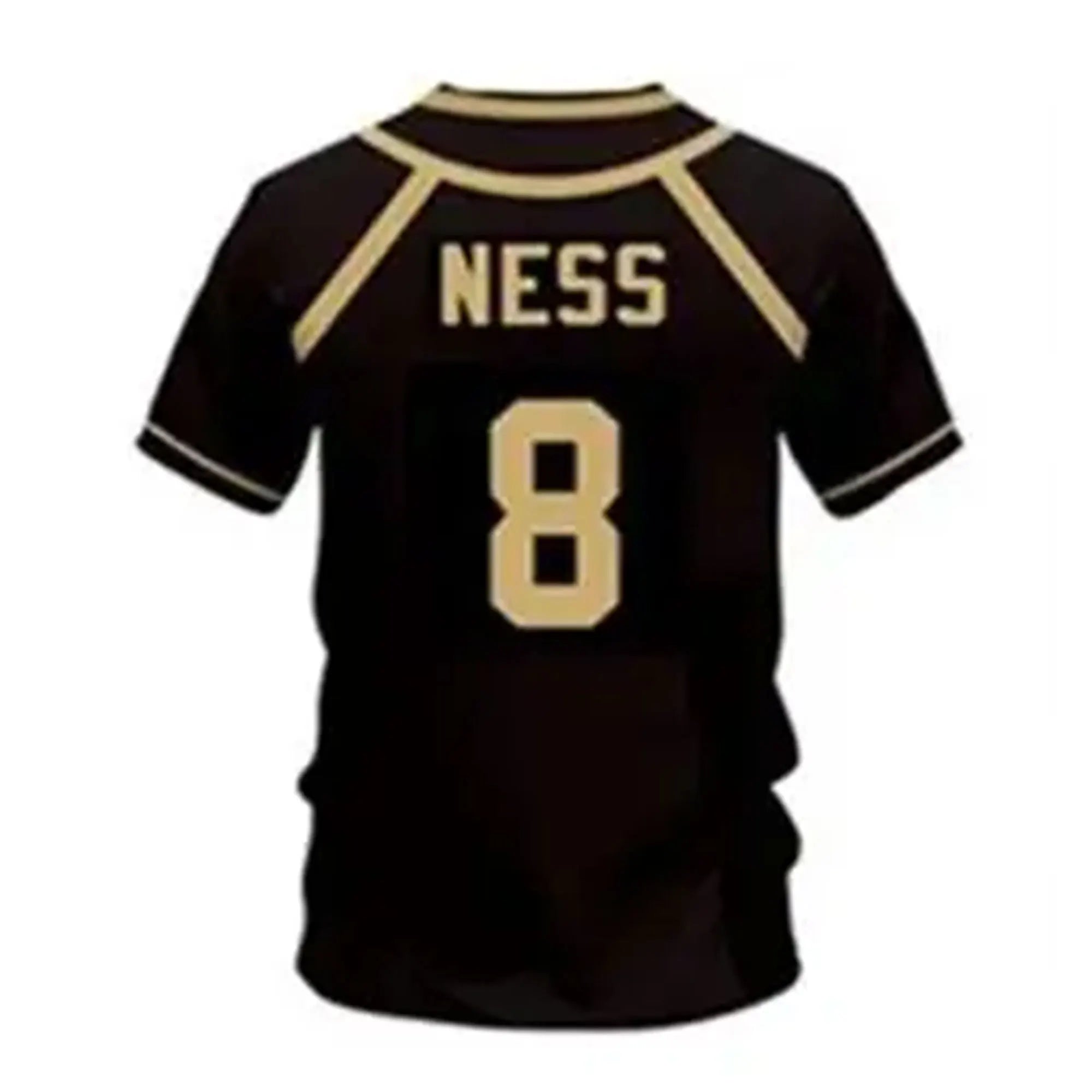 Maillot Futsal Motif VI Réplique Blue Lock Anime Bastard Munich T-shirt Homme/Femme Été Décontracté Sportif