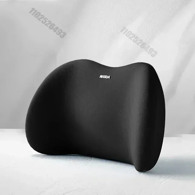 Support lombaire de voiture, protection de la taille, coton à mémoire de forme respirant, appui-tête universel toutes saisons, coussin de protection du cou