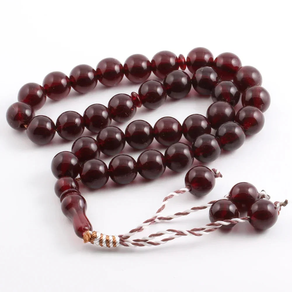 Yoga Bracelet 10 Styles Semi Precious Stone Prayer 14mm Round Rosary Bracelet Meditation Bracelet Muslim Ramadan Boho Jewelry