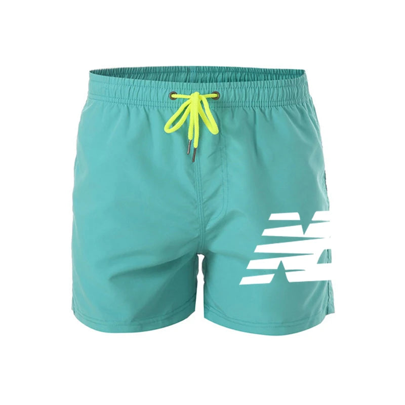 Shorts de sport d'été 2024 pour hommes - Shorts de fitness pour hommes - Maillot de bain - Shorts de plage - Shorts de bain de course pour hommes