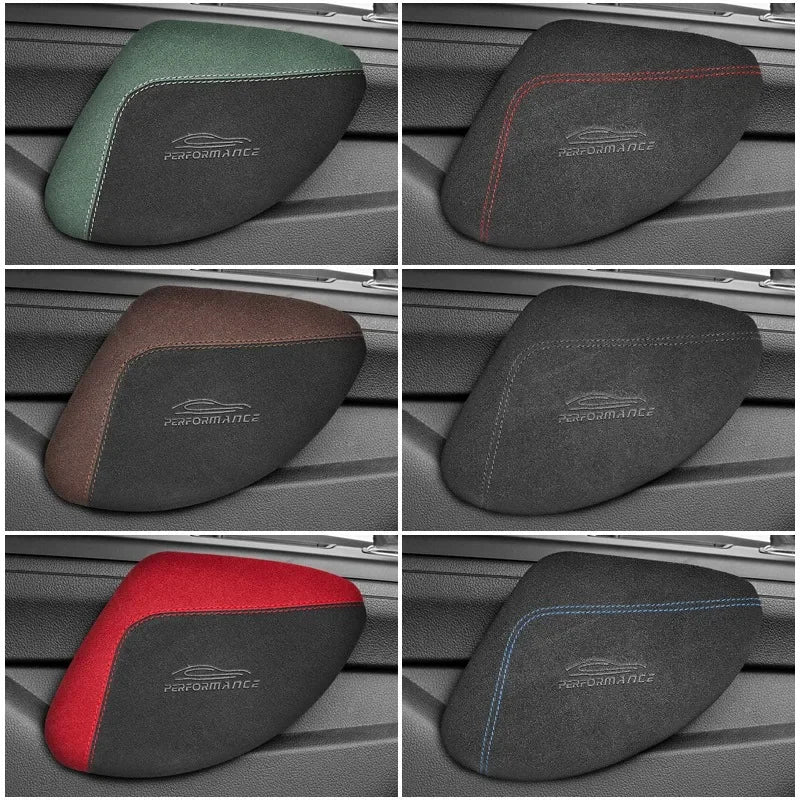 Coussin de jambe de voiture 1/2 pièces, coussin de genou pour conducteur principal, coussin de jambe de conduite, genouillère de support, coussin de jambe de siège de voiture, supports de siège