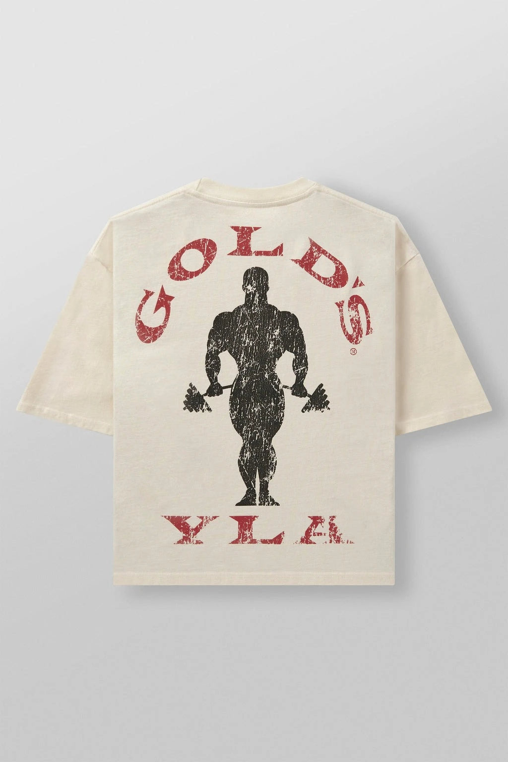 T-shirt imprimé unisexe Golds Gym New Age, taille L (2026) - Idéal pour les entraînements quotidiens