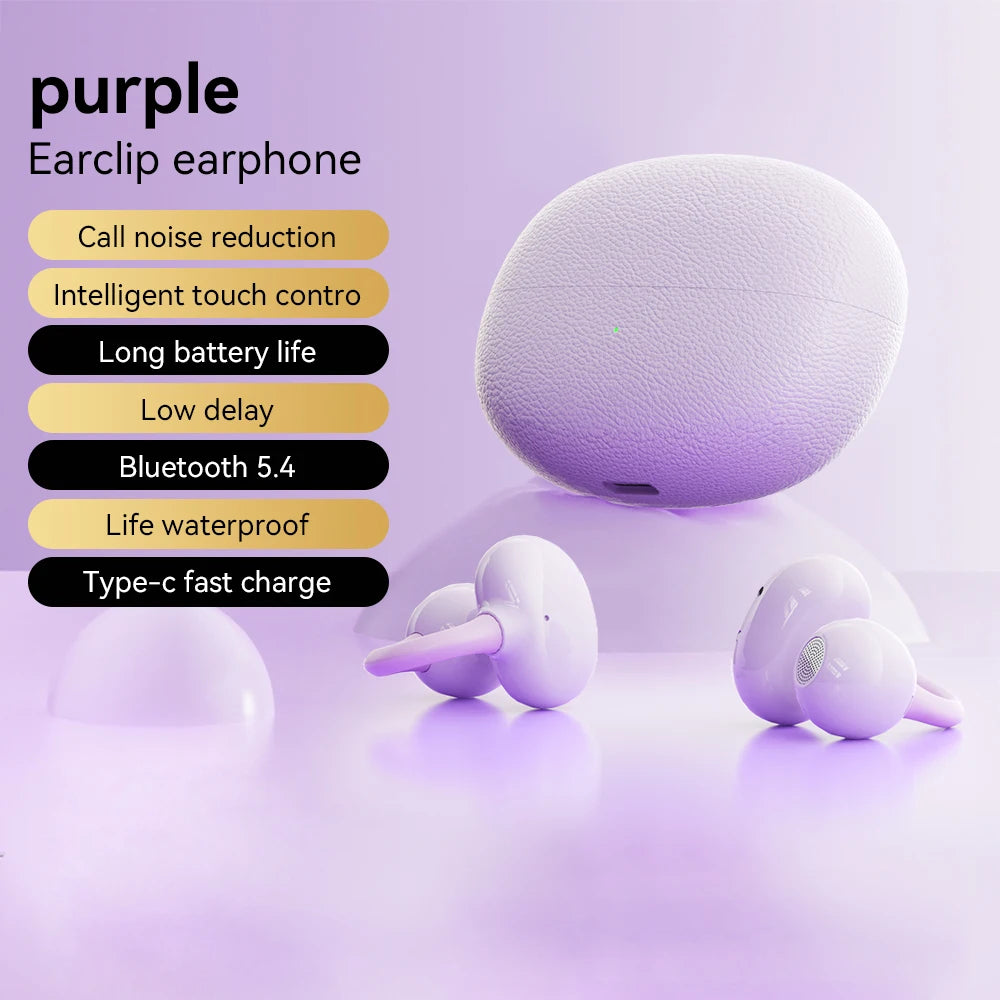 Écouteurs Bluetooth Nouveaux Ouverts 2026, Conduction Aérienne, Haute Qualité Sonore, Longue Autonomie de Batterie, Réduction de Bruit, Véritables Écouteurs Sans Fil