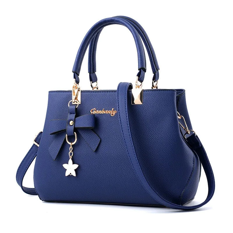 Nouveau sac coréen tendance automne et hiver avec nœud pour femme, sac à bandoulière portable, sac messager, sac killer, sac de maman, grande capacité