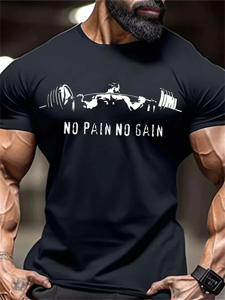 Nouveau T-shirt de Fitness pour Homme, Maillot de Sport Féroce pour la Gym, Haut à Manches Courtes à Séchage Rapide, Col Rond, Vêtements d'Entraînement de Compétition de Fitness