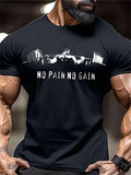 Nouveau T-shirt de Fitness pour Homme, Maillot de Sport Féroce pour la Gym, Haut à Manches Courtes à Séchage Rapide, Col Rond, Vêtements d'Entraînement de Compétition de Fitness