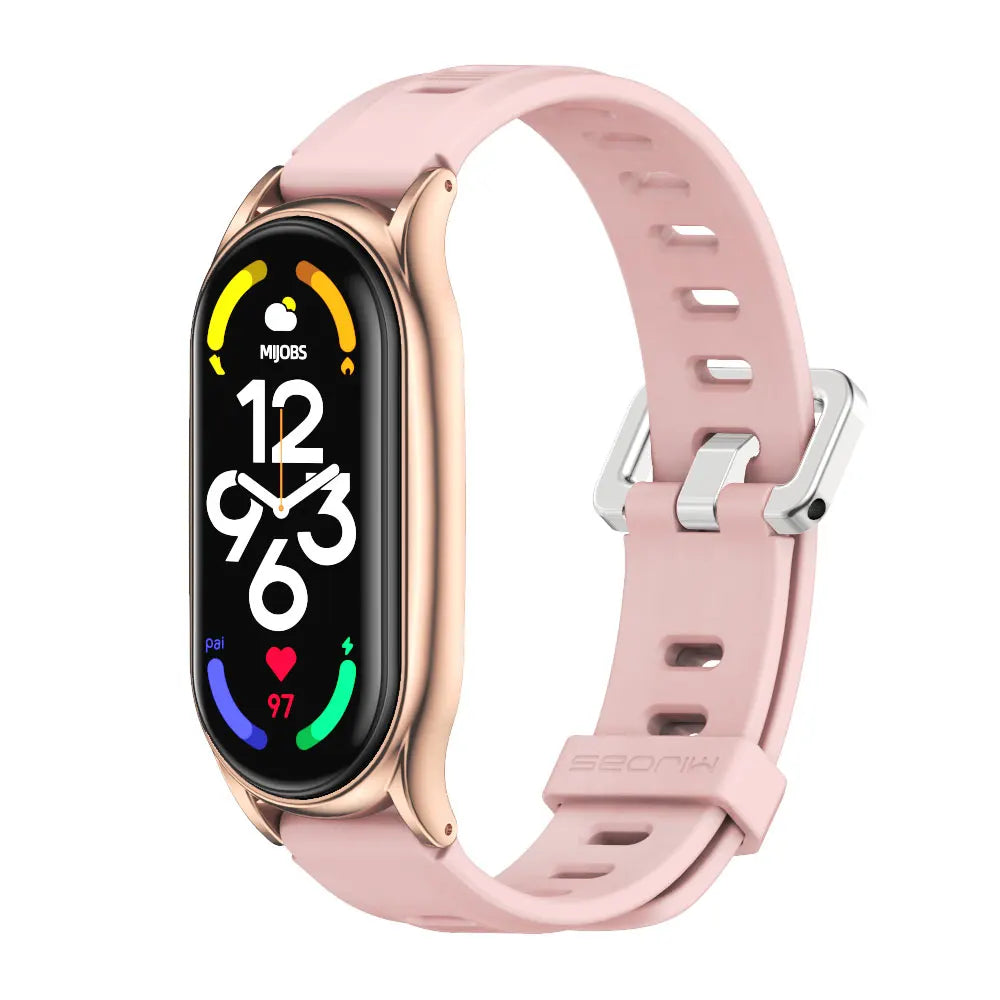 Bracelet pour Mi Band 10 9 8 7 6 5 Global Bracelet intelligent Pulseira pour Xiaomi Mi Band 8 NFC Accessoires de bracelet Miband 9 Band