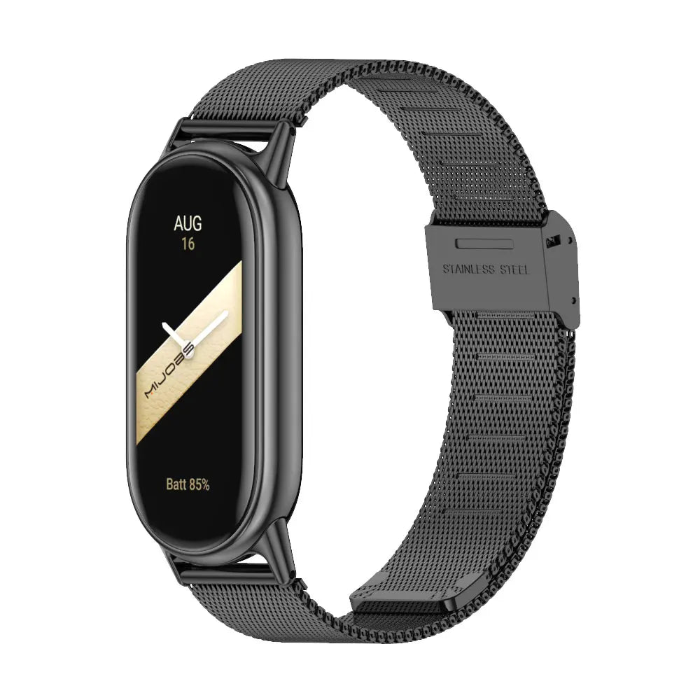 حزام لسوار شاومي مي باند 10 9 8 7 6 5 العالمي الذكي، سوار للمعصم NFC Miband 9 Band ملحقات