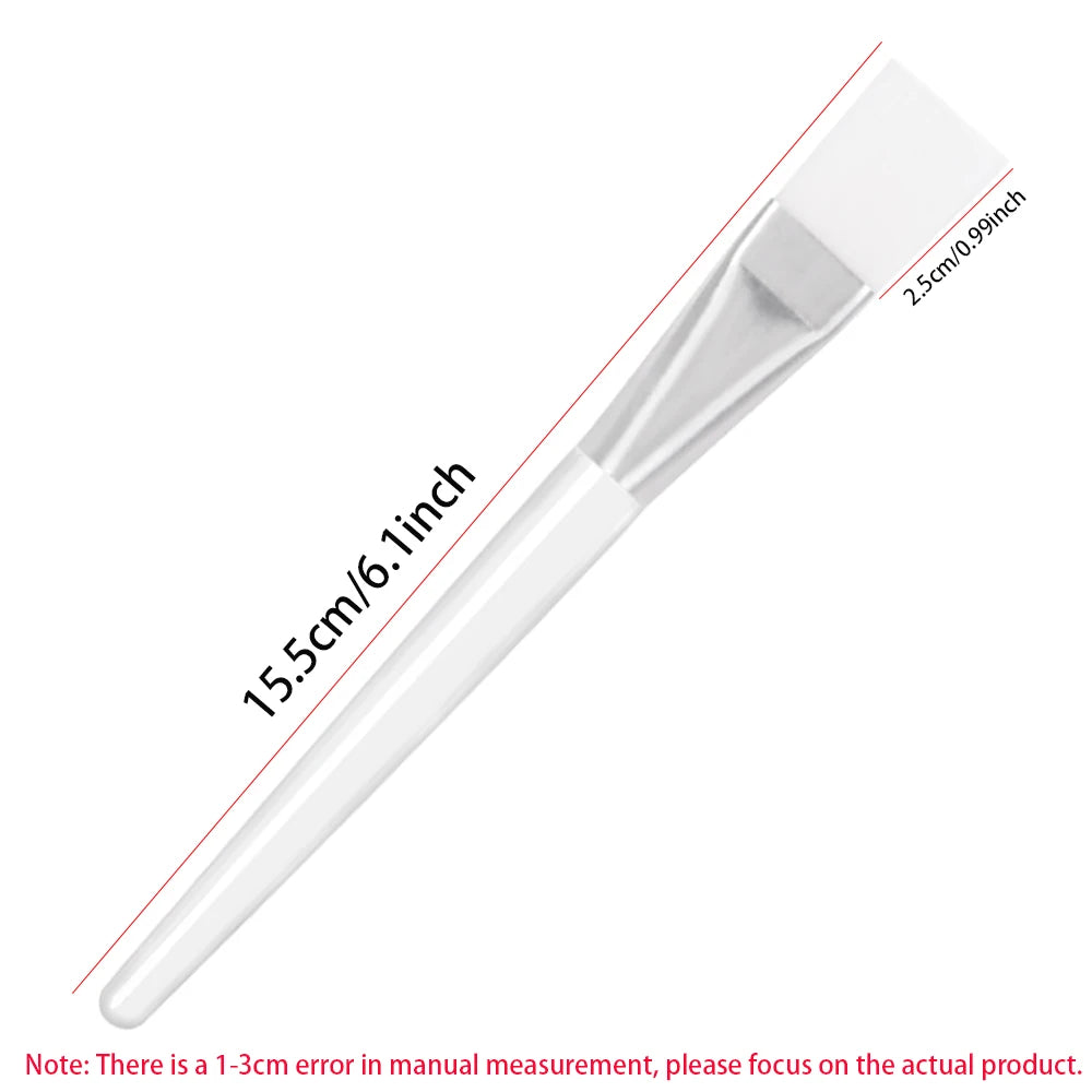 3/5/15pcs Facial Mask Brush Transparent Face Mask Applicator Makeup Brushes For Women Girls Esthetician Facial Mask DIY Tools