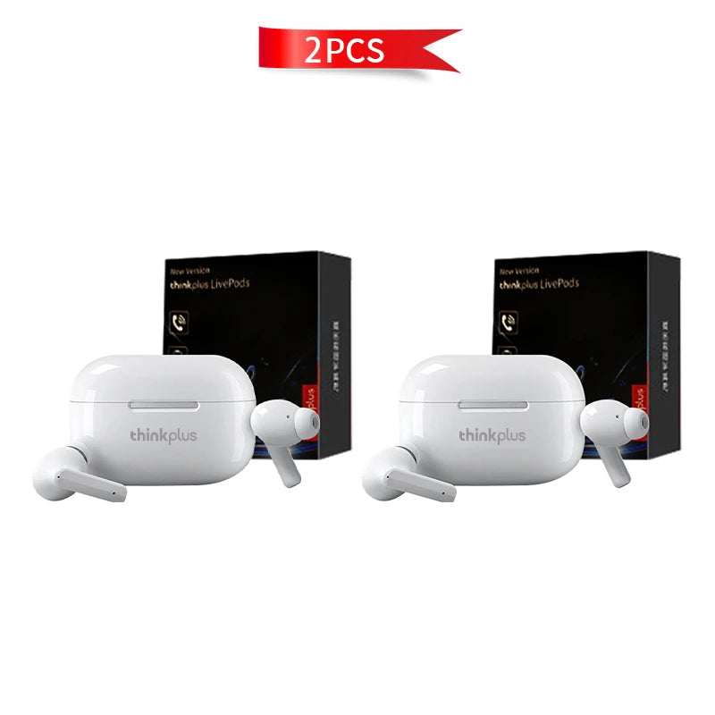 Casque Bluetooth Thinkplus TWS original Écouteurs étanches Intra-auriculaires Écouteurs stéréo HD Casque sans fil Bluetooth avec micro