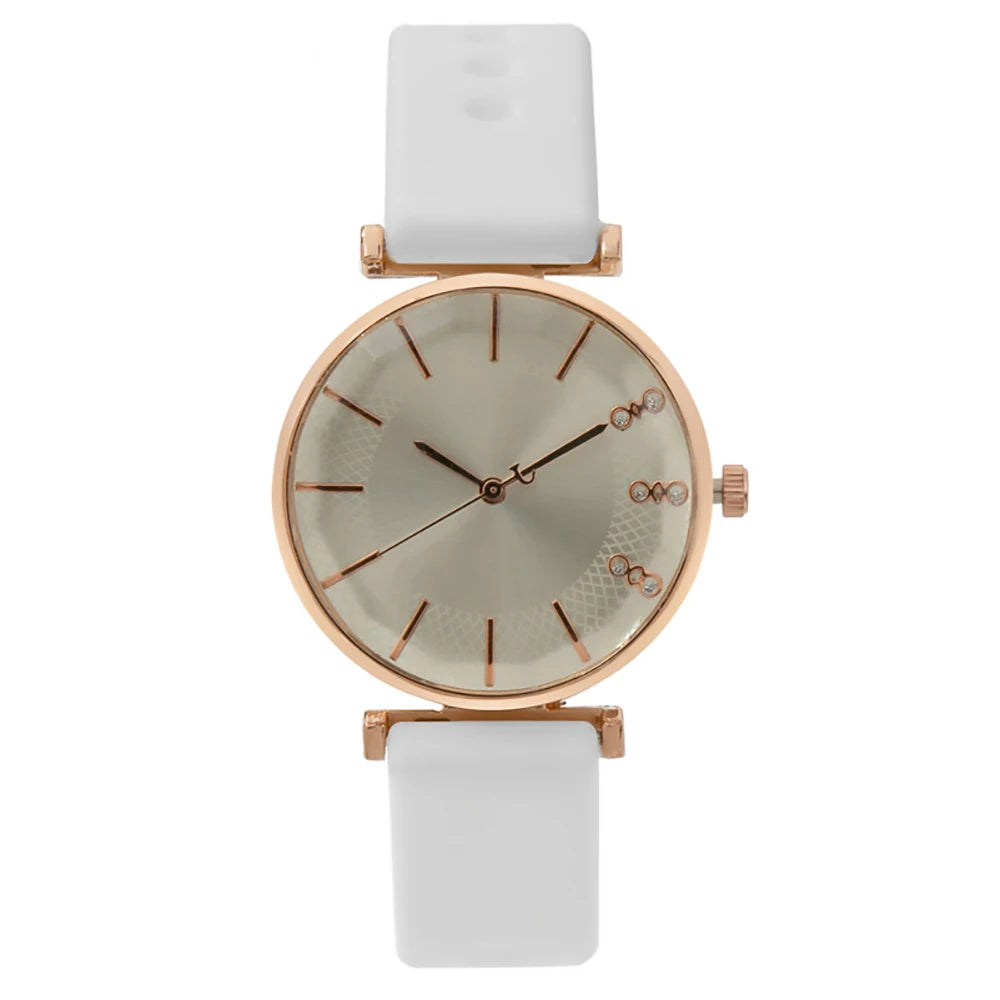 Mode Simple Avec Diamants Montres À Quartz Femmes Chaud 2025 Marques De Sport Femmes Bracelet En Silicone Robe Horloge Cadeaux Montres-bracelets