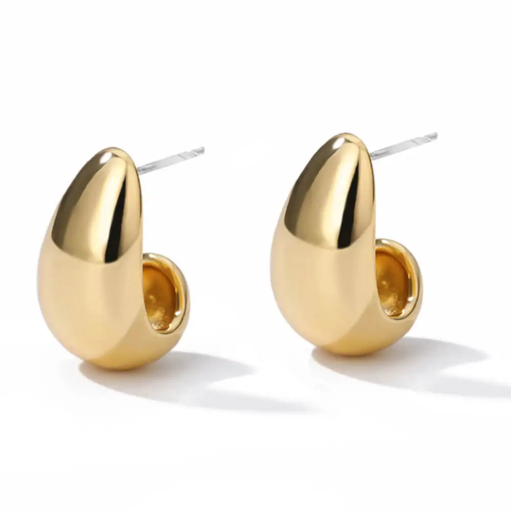 Boucles d'oreilles clous en acier inoxydable motif étoile de mer et coquillage pour femme, couleur or, style minimaliste, pour mariage, bijoux de plage d'été, cadeau