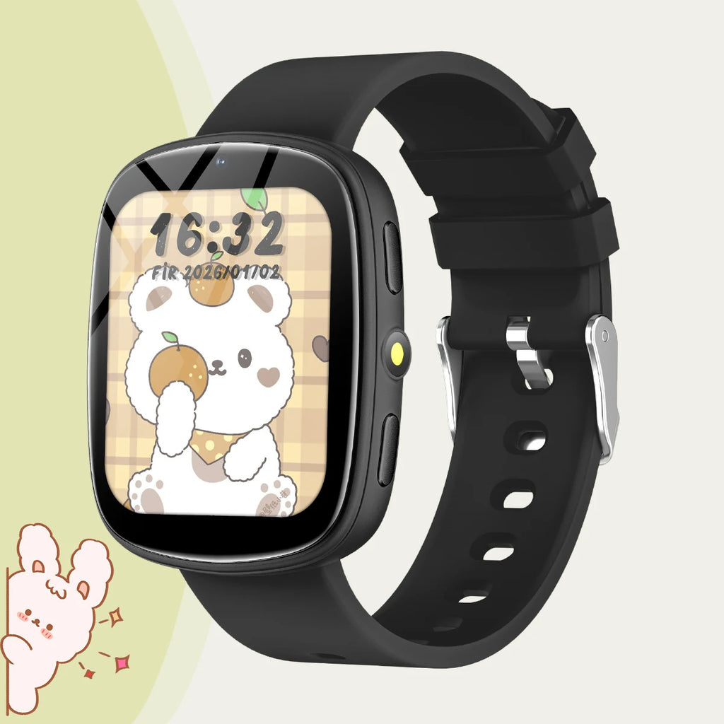 Nouvelle Montre Intelligente pour Enfants Écran Tactile Contrôle Caméra Batterie Longue Durée 260mAh Lampe de Poche 22 Jeux Partenaires d'Apprentissage Cadeaux Garçons Filles