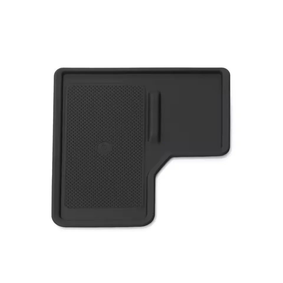 pour Toyota Land Cruiser Prado 2024 J250 Tapis de protection antidérapant en silicone pour téléphone, accessoires intérieurs de voiture