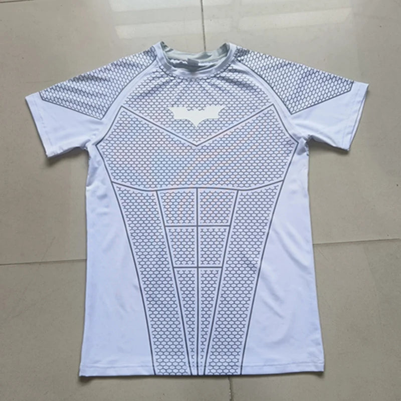 T-shirt athlétique homme 2026 nouvelle collection, coupe moulante, à manches courtes, séchage rapide, pour la gym, l'entraînement, la course à pied, le sport, la musculation