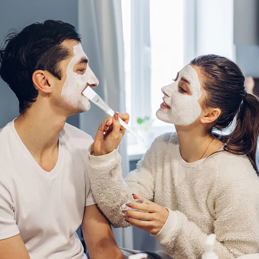 3/5/15pcs Facial Mask Brush Transparent Face Mask Applicator Makeup Brushes For Women Girls Esthetician Facial Mask DIY Tools
