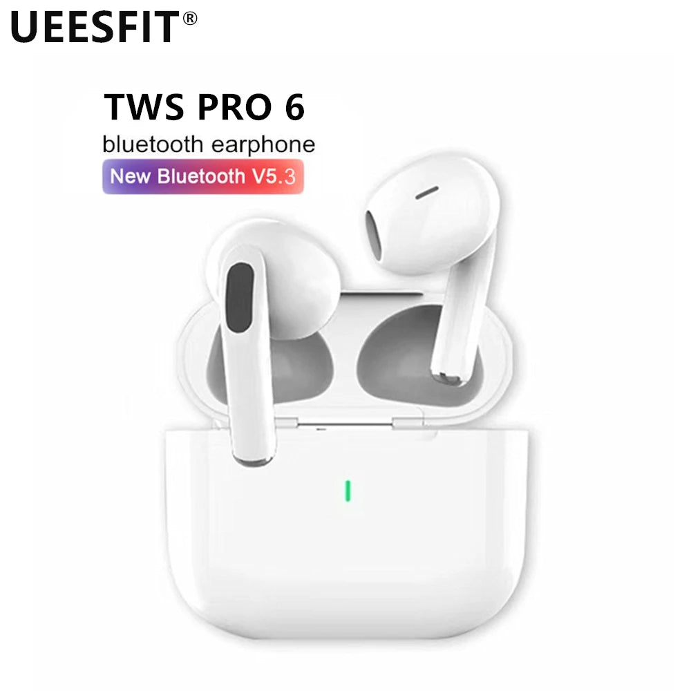 Écouteurs sans fil Bluetooth UEESFIT TWS Casque Air Pro Écouteurs intra-auriculaires Sport ANC Réduction de bruit pour iPhone Android