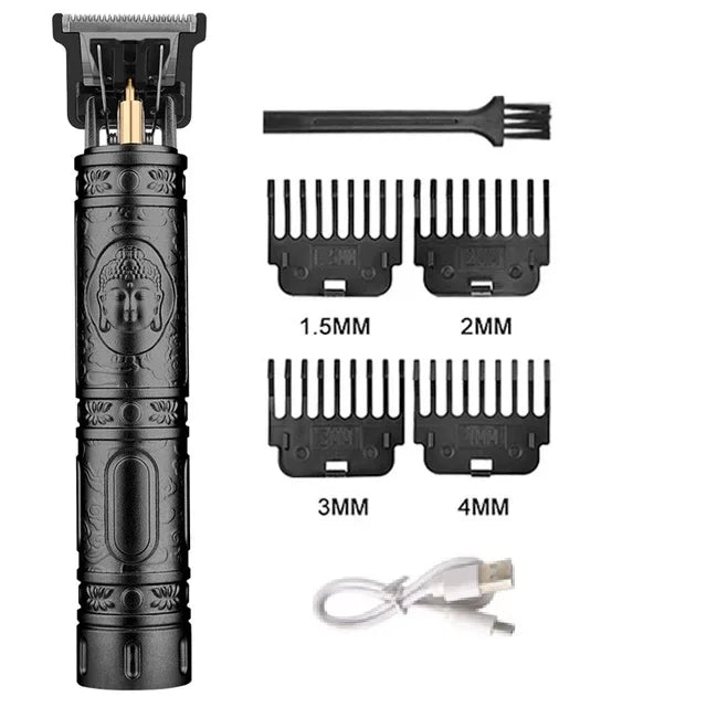 Tondeuse à cheveux Portable T9 Vintage, tondeuse à cheveux, charge rapide USB, rasoir de barbier, tondeuse à cheveux sans fil pour hommes