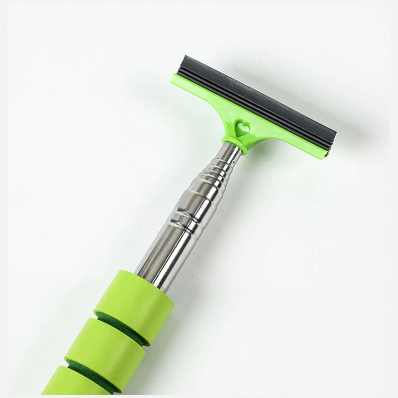 Outil de nettoyage d'essuie-glace de rétroviseur de voiture, raclette anti-buée pour vitres de voiture, brosse de nettoyage de vitres télescopique avec poignée, accessoires de voiture