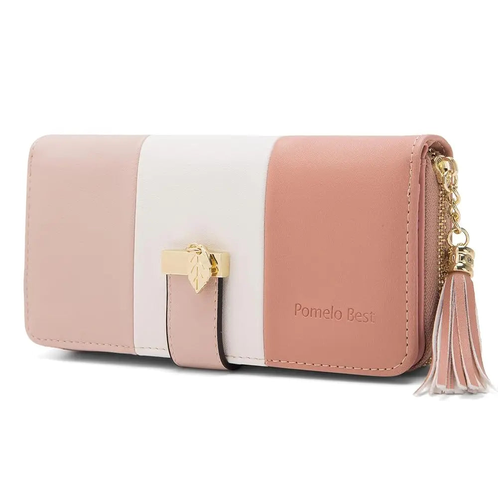 Portefeuilles zippés tendance dernier modèle, grands sacs à main pour femmes, porte-monnaie, portefeuille en cuir PU à 9 emplacements pour cartes