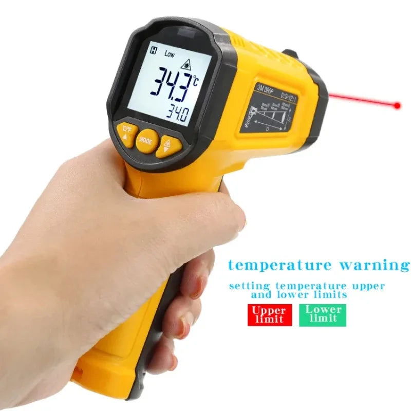 Thermomètre infrarouge sans contact portatif industriel de haute précision TS380 TS600