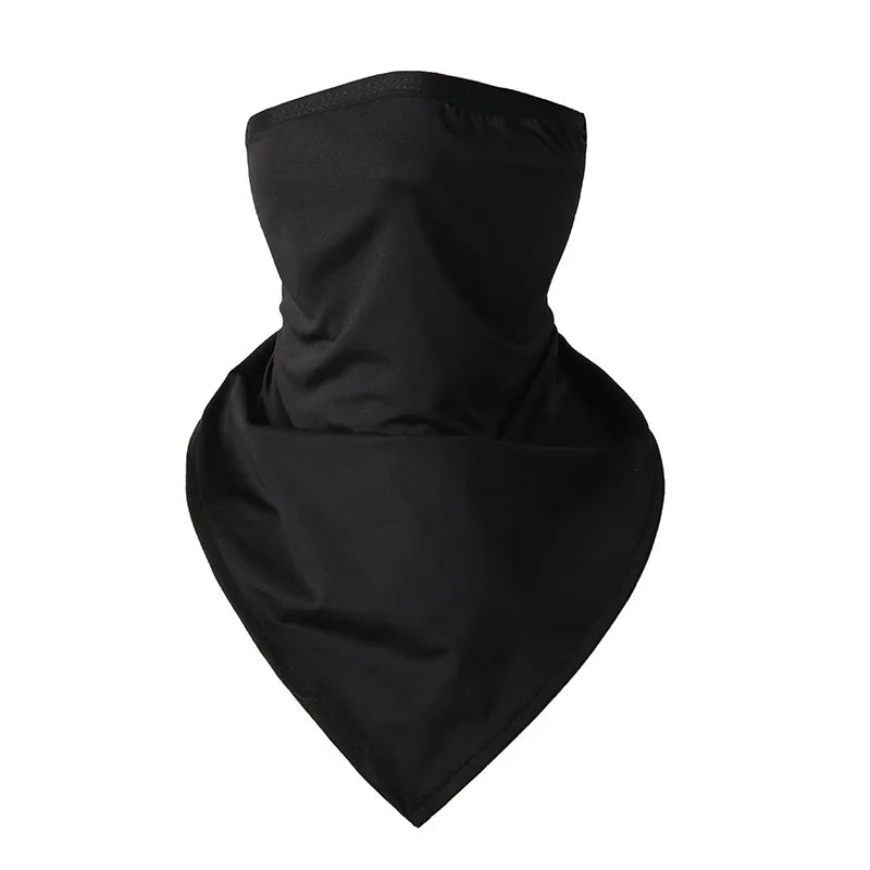 Cache-cou UV rafraîchissant pour l'été, masque de protection solaire avec boucles d'oreilles pour le cyclisme, la randonnée, les sports de plein air, séchage rapide, bandana respirant