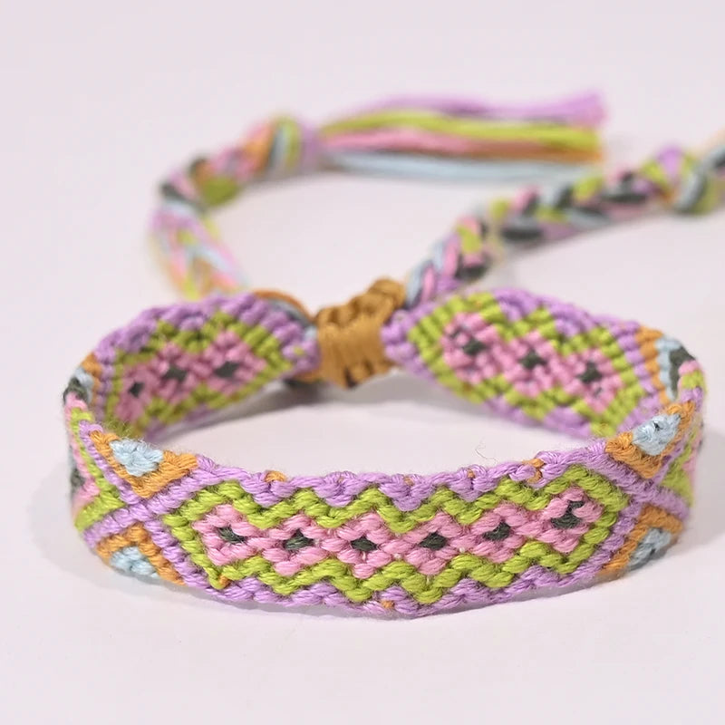 Rope Weave Bohemia Friendship Bracelet For Women Fashion Summer Beach Style Nibir Ethnic  Jewelry