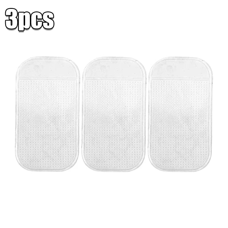 Tapis Antidérapant Collant pour Tableau de Bord de Voiture Support Antidérapant pour Téléphone Lunettes de Soleil Parfum, Tapis de Gel Collant Antidérapant pour Support GPS