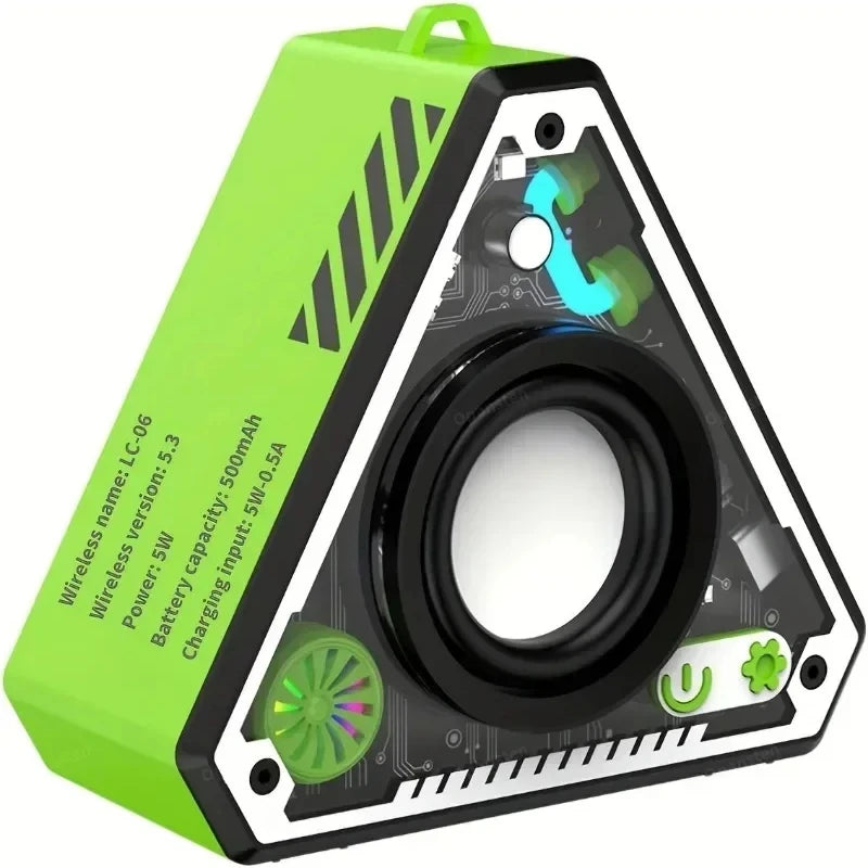Haut-parleur Bluetooth TWS portable Subwoofer audio Mini haut-parleur sans fil portable Musique HiFi Son surround Haut-parleur extérieur