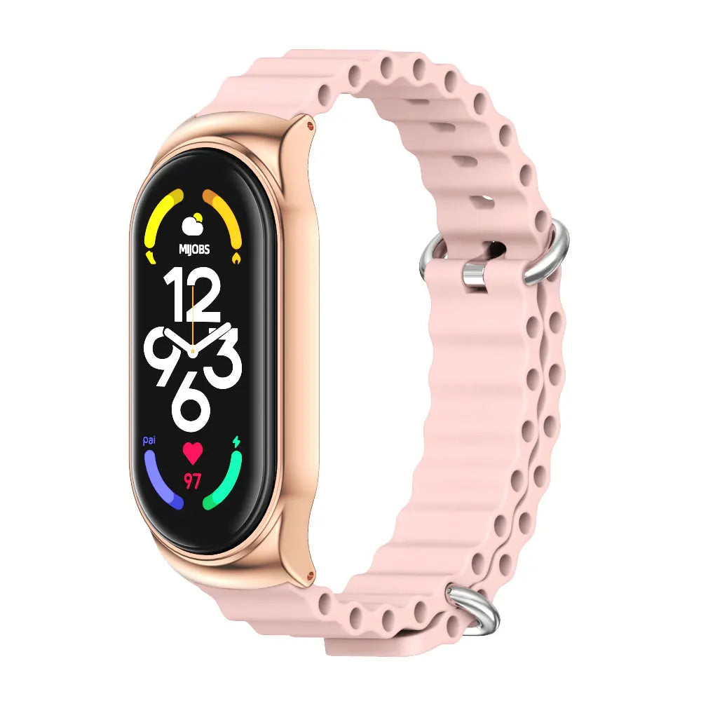 Bracelet pour Mi Band 10 9 8 7 6 5 Global Bracelet intelligent Pulseira pour Xiaomi Mi Band 8 NFC Accessoires de bracelet Miband 9 Band